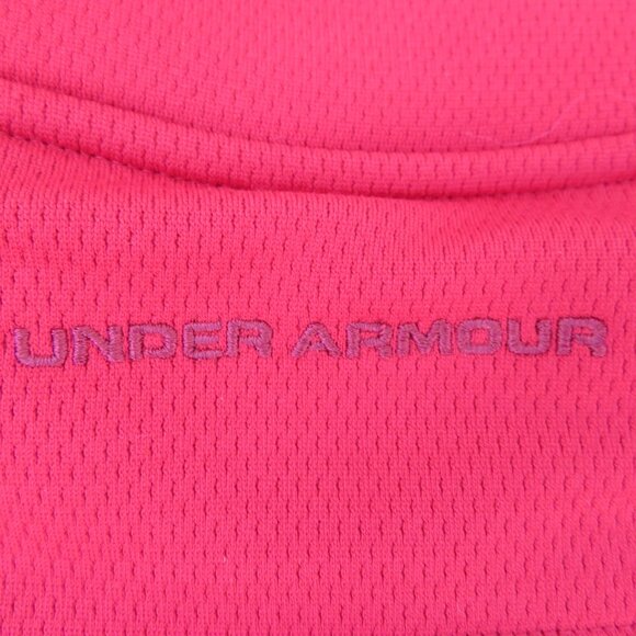 New Under Armour Men's Loose Fit Full Zip Red Sweatshirt Size XXL Loose - Picture 5 of 6